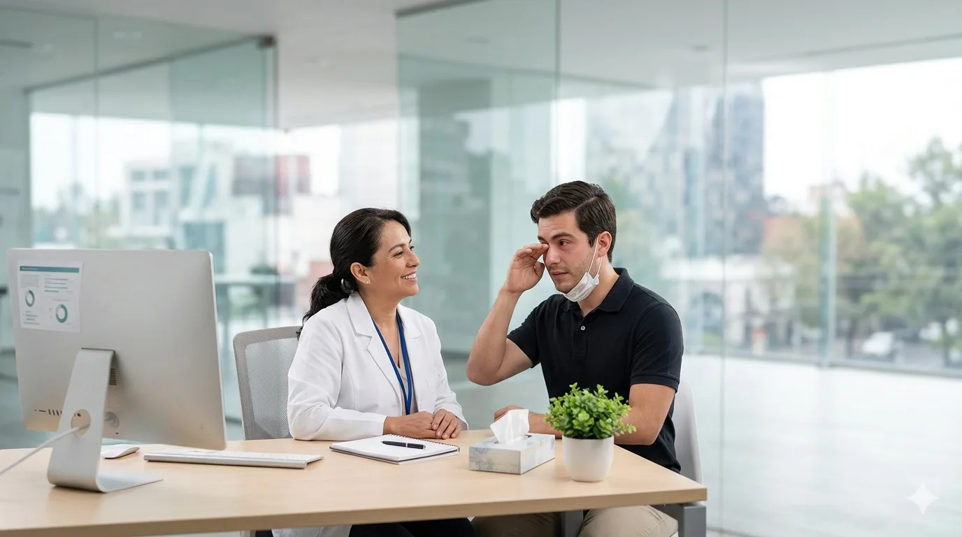 Conjuntivitis alérgica en CDMX: Diagnóstico y control especializado