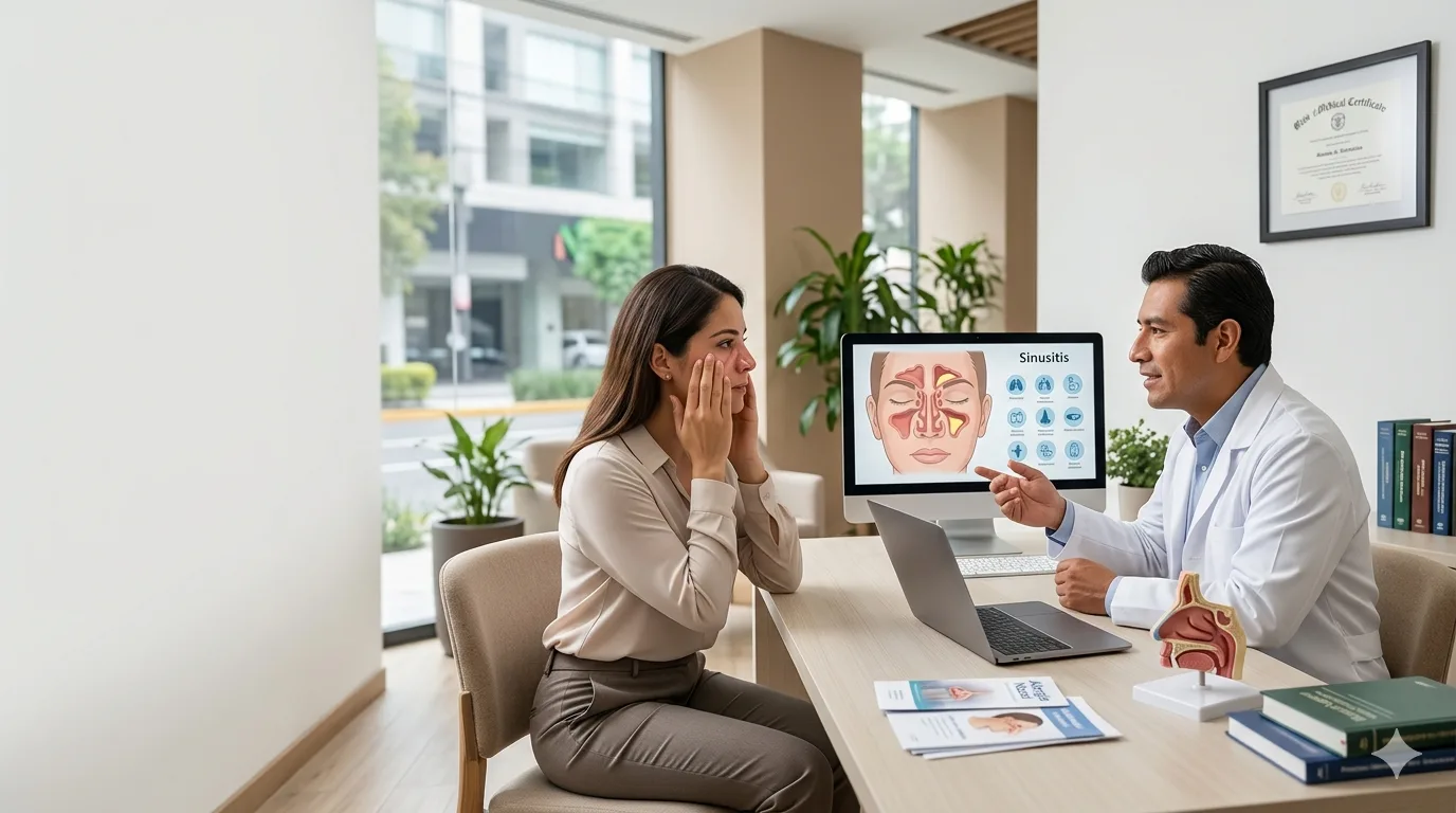 ¿Qué médico trata sinusitis alérgica?